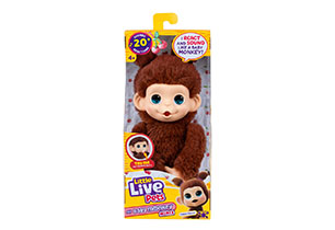 Little Live Pets My Mini Baby Monkey Single Pack